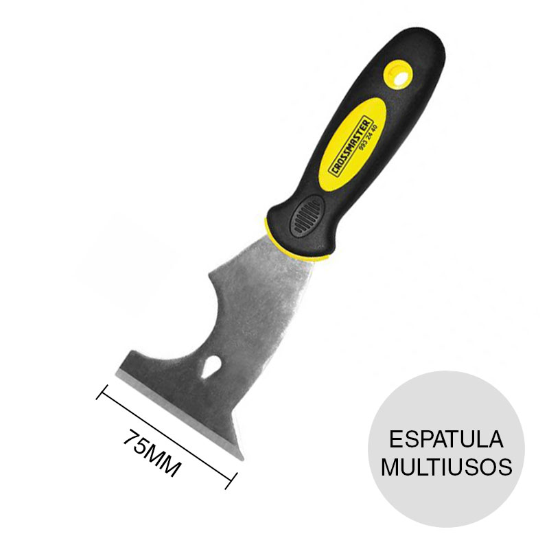 Espatula enduir Multiusos acero inoxidable x 75mm