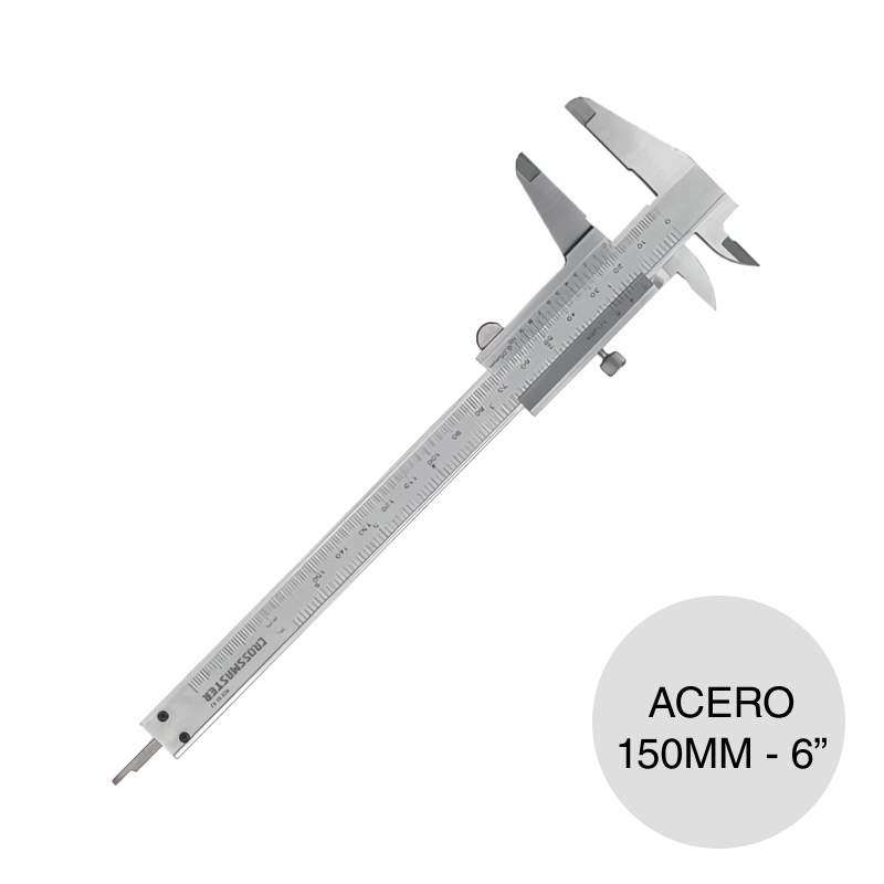 Calibre vernier acero 150mm - 6"