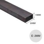Caño rectangular laminado en caliente 6m x 30mm x 15mm x 2mm