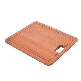 Tabla picar rectangular quadra madera mate accesorio pileta apoyo 414mm x 354mm