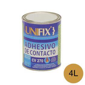 Adhesivo de contacto CV 270 c/tolueno lata x 4l