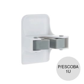 Gancho percha autoadhesivo Command p/escoba multiuso blanco