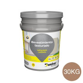 Weberplast rodillado cuero x 30kg