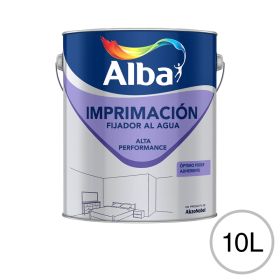 Imprimacion fijador al agua Alta Performance interior blanco mate lata x 10l
