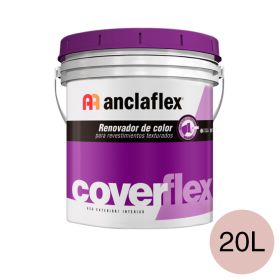 Renovador color acrilico revestimientos texturado Coverflex ultra fino exterior interior 916ai balde x 20l
