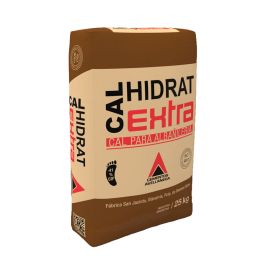 Cal albañileria aerea hidratada Hidrat Extra mamposteria revoques pisos bolsa x 25kg