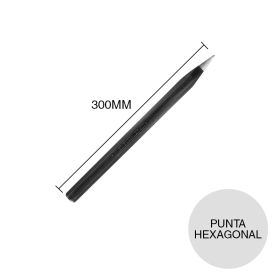 Punta hexagonal 300mm