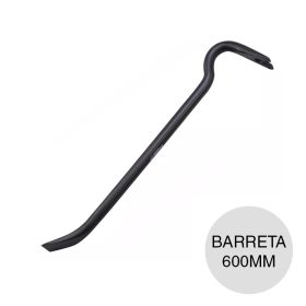 Barreta saca clavo p/desencofrar acero ø 19mm x 600mm