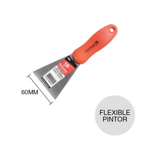 Espatula flexible Pintor acero laminado x 60mm