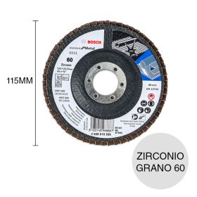 Disco flap ø 4 1/2" - ø115mm grano 60