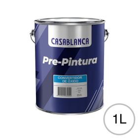 Convertidor de oxido exterior interior Pre-pintura blanco mate lata x 1l