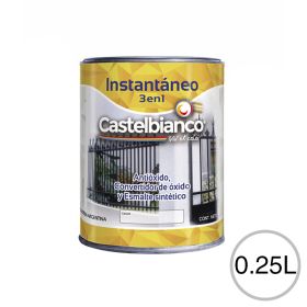 Esmalte Instantaneo Multifuncion 3 en 1 blanco brillante lata x 0.25l