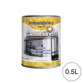 Esmalte Instantaneo Multifuncion 3 en 1 blanco brillante lata x 0.5l