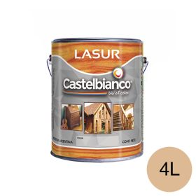Recubrimiento madera Lasur cristal brillante lata x 4l