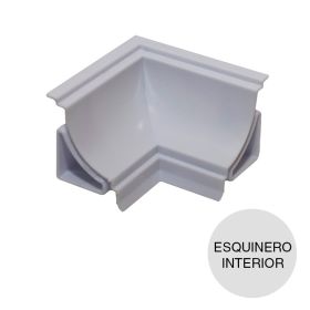 Esquinero cielorraso PVC interior blanco 30mm x 30mm