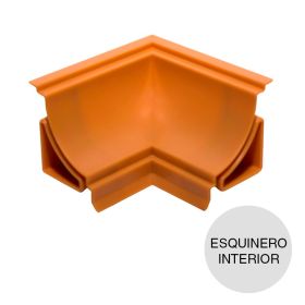 Esquinero cielorraso PVC interior ocre 30mm x 30mm