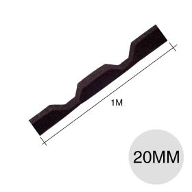 Burlete sellador poliuretanico cumbrera T101 20mm x m