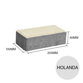 Adoquin Holanda pavimentos articulados hormigon ambar 60mm x 100mm x 200mm