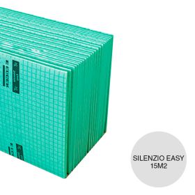 Capa base membrana Silenzio Easy p/piso flotante 2mm x 1.25m x 12m x 15m²