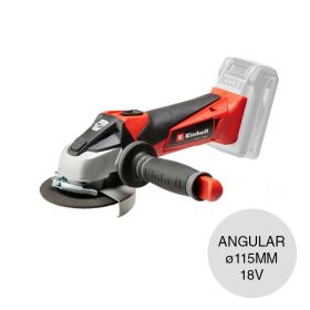 Amoladora angular inalambrica TE-AG 18v ø 115mm