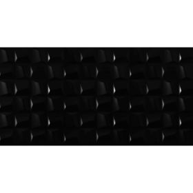 Revestimiento ceramico Cubic Black negro satinado borde rectificado 450mm x 900mm 4u x caja 1.62m² | CUBIC BLACK AC 45X90 4U CAJA 1,62m2