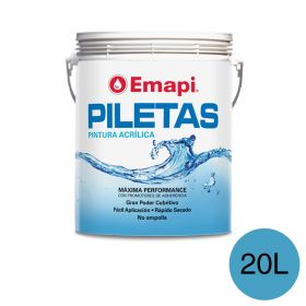 Pintura latex acrilico piscinas/piletas celeste semi mate balde x 20l
