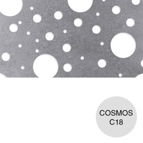 Chapa perforada Decorativa Cosmos C18 hoja 1m x 2m