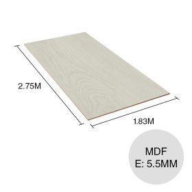 Revestimiento melamina MDF Blend amaranto 5.5mm x 1.83m x 2.75m