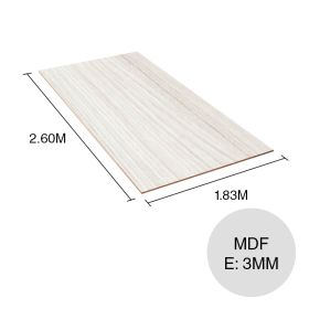 Fondo melamina MDF Nature teka artico 3mm x 1.83m x 2.60m