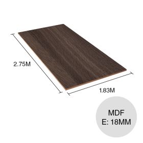 Tablero melamina MDF Blend merlot 18mm x 1.83m x 2.75m