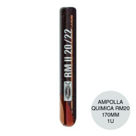 Ampolla quimica anclaje union steel framing RM20 170mm