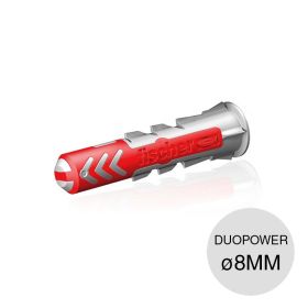 Taco tarugo nylon dos componentes DuoPower ø8mm x 40mm