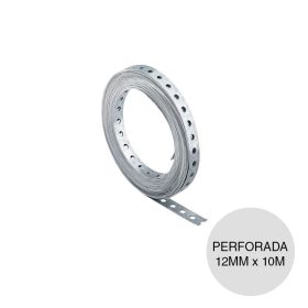 Cinta perforada galvanizada ZBM 12mm x 10m