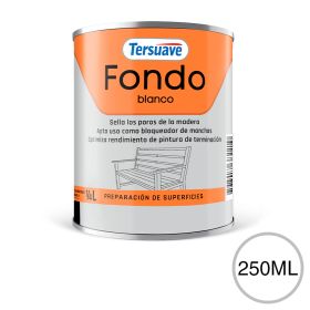 Fondo Blanco Sintetico Interior Exterior Tersuave 250ml