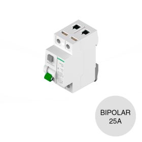 Interruptor diferencial Sistelectric bipolar 25A sens. 30mA tipo AC