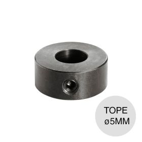 Anillo tope p/broca acero ø 5mm