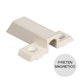 Adaptador p/reten expulsor magnetico plastico beige 48mm x 50mm