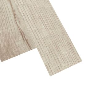 Piso vinilico encastrable SPC manta 1mm pino 5mm x 180mm x 1.22m 10u x caja 2.16m²