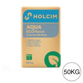 Cemento Aqua EcoPlanet c/aditivo hidrofugo bolsa x 50kg
