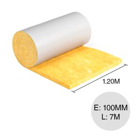 Lana de vidrio Micro Aire® Rigid Roll Blanco 100mm x 1.2m x 7m x 8.4m2