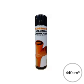 Solucion lubricante spray desagüe aerosol x 440cm³