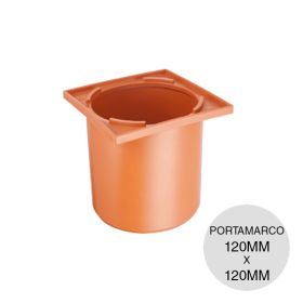 Portamarco largo rejilla desagüe polipropileno ø110mm 120mm x 120mm