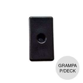 Grampa p/deck plastico negro