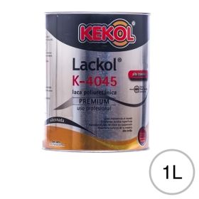 Laca poliuretanica K-4045 profesional alto transito base solvente semi mate lata x 1l