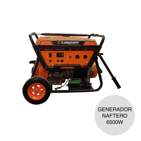 Grupo electrogeno generador naftero 6500W 15HP