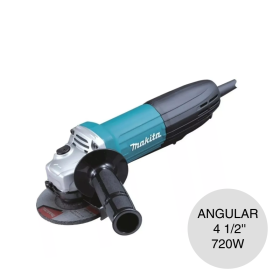 Amoladora angular gatillo paleta ø 4 1/2'' - ø 115mm 720W