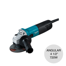 Amoladora angular ø 4 1/2'' - ø 115mm 720W