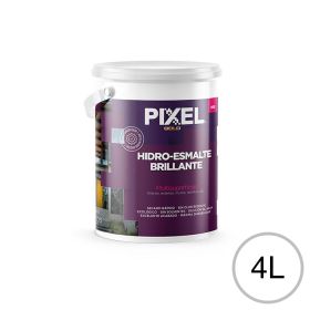 Hidroesmalte acrilico HEB multi-superficies secado rapido interior/exterior blanco brillante balde x 4l