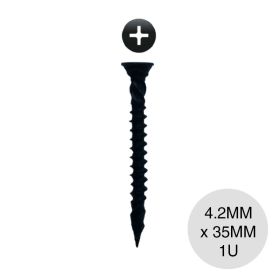 Tornillo autoperforante Habito placas punta aguja Ø4.2mm x 35mm