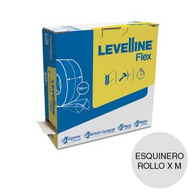 Esquinero flexible alta resistencia Levelline rollo x 50mm x m